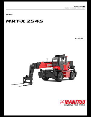 Телескопічні навантажувачі з верхньою будовою Manitou MRT-X 2545