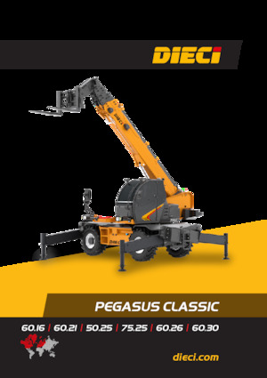 Телескопічні навантажувачі з верхньою будовою Dieci Pegasus 60.26