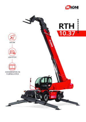 Телескопічні навантажувачі з верхньою будовою MAGNI RTH 10.37