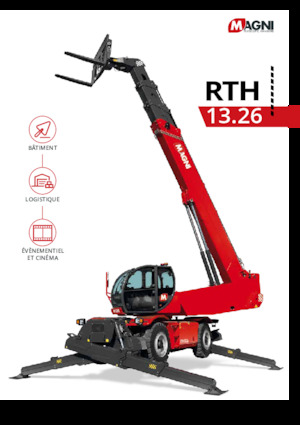 Телескопічні навантажувачі з верхньою будовою MAGNI RTH 13.26