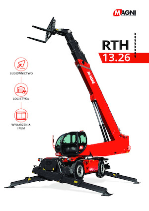 Телескопічні навантажувачі з верхньою будовою MAGNI RTH 13.26