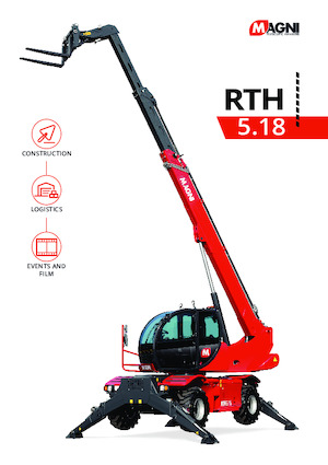 Телескопічні навантажувачі з верхньою будовою MAGNI RTH 5.18