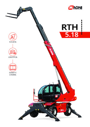 Телескопічні навантажувачі з верхньою будовою MAGNI RTH 5.18