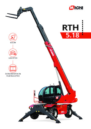 Телескопічні навантажувачі з верхньою будовою MAGNI RTH 5.18