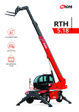 Телескопічні навантажувачі з верхньою будовою MAGNI RTH 5.18