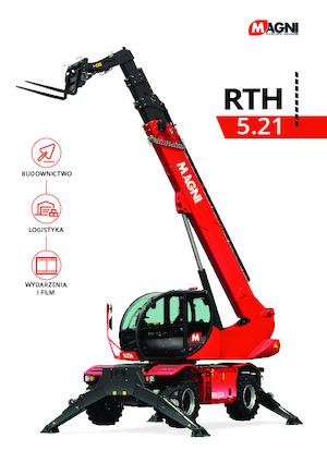 Телескопічні навантажувачі з верхньою будовою MAGNI RTH 5.21