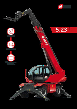 Телескопічні навантажувачі з верхньою будовою MAGNI RTH 5.23