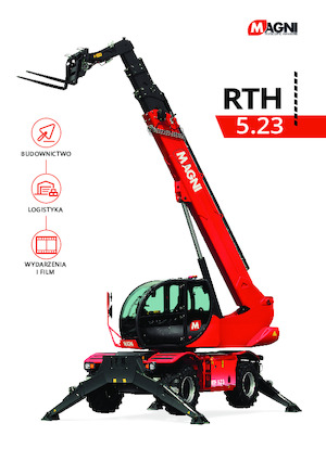 Телескопічні навантажувачі з верхньою будовою MAGNI RTH 5.23