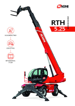 Телескопічні навантажувачі з верхньою будовою MAGNI RTH 5.25