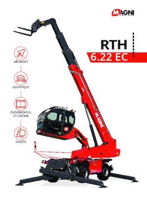 Телескопічні навантажувачі з верхньою будовою MAGNI RTH 6.22 EC