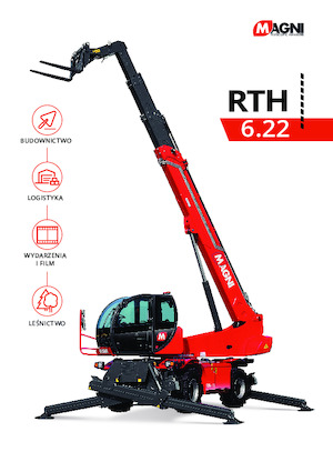 Телескопічні навантажувачі з верхньою будовою MAGNI RTH 6.22