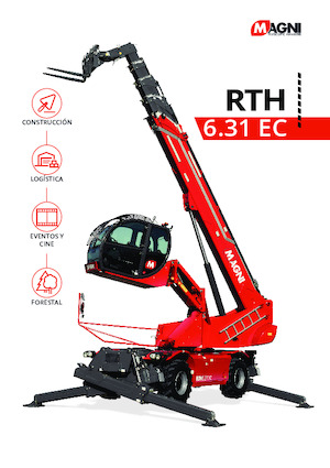 Телескопічні навантажувачі з верхньою будовою MAGNI RTH 6.31 EC