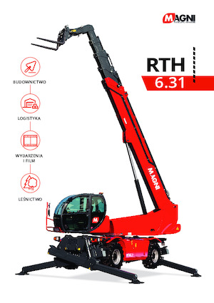 Телескопічні навантажувачі з верхньою будовою MAGNI RTH 6.31