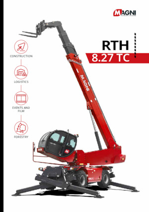 Телескопічні навантажувачі з верхньою будовою MAGNI RTH 8.27 TC