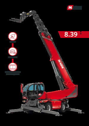 Телескопічні навантажувачі з верхньою будовою MAGNI RTH 8.39