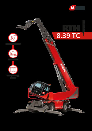 Телескопічні навантажувачі з верхньою будовою MAGNI RTH 8.39 TC
