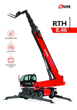 Телескопічні навантажувачі з верхньою будовою MAGNI RTH 8.46