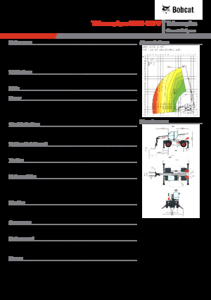 Телескопічні навантажувачі з верхньою будовою Bobcat TR50.180
