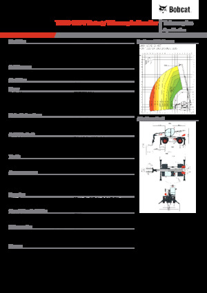 Телескопічні навантажувачі з верхньою будовою Bobcat TR50.180