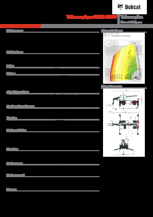 Телескопічні навантажувачі з верхньою будовою Bobcat TR60.350