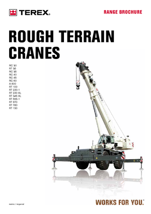 Крани для грунтових просторів Terex Bendini RC 45 (4x4x4)
