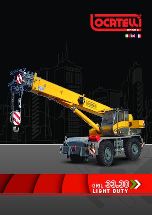 Крани для грунтових просторів Locatelli GRIL 33.30