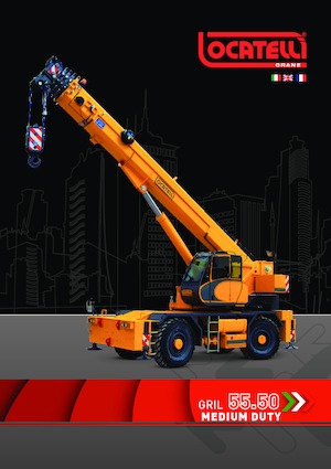 Крани для грунтових просторів Locatelli GRIL 55.50
