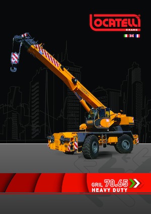 Крани для грунтових просторів Locatelli GRIL 70.65