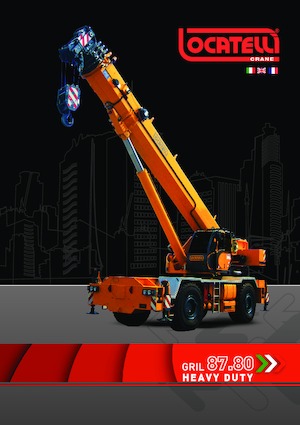 Крани для грунтових просторів Locatelli GRIL 87.80