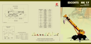Крани для грунтових просторів Escorts HK 17