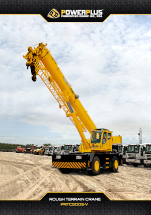 Крани для грунтових просторів PowerPlus PRTC500S-V