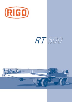 Крани для грунтових просторів RIGO RT 500