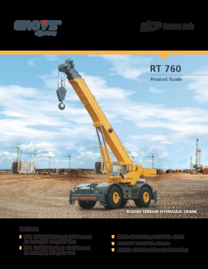 Крани для грунтових просторів Til RT 760