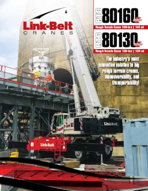 Крани для грунтових просторів Link-Belt RTC-80160 Series II