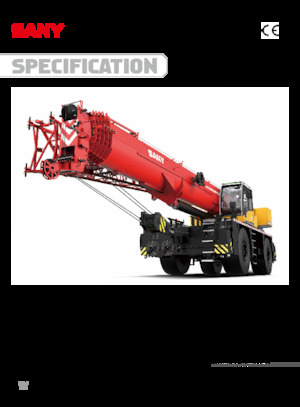 Крани для грунтових просторів Sany SRC1200T