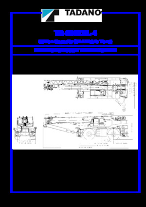 Крани для грунтових просторів Tadano TR-600XXL-4