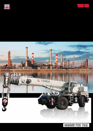 Крани для грунтових просторів TEREX CRANES TRT 80