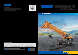 Крани для грунтових просторів XCMG XCR60L5U