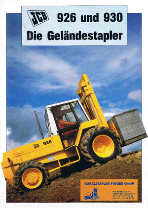 Позашляхові навантажувачі JCB 926-2