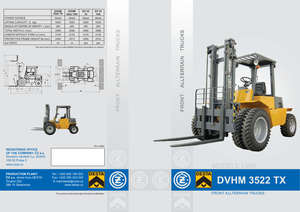Позашляхові навантажувачі Desta DVHM 3522 TX