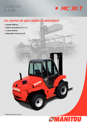 Позашляхові навантажувачі Manitou MC 30