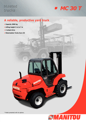 Позашляхові навантажувачі Manitou MC 30