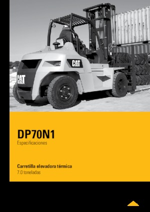 Автонавантажувач дизельний Caterpillar DP70N1