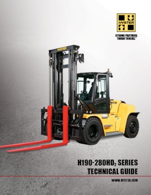 Автонавантажувач дизельний Hyster H190HD2