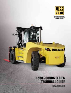 Позашляхові навантажувачі Hyster H550HDS
