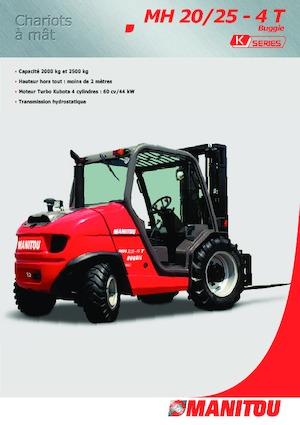 Позашляхові навантажувачі Manitou MH 20-4 T Buggie