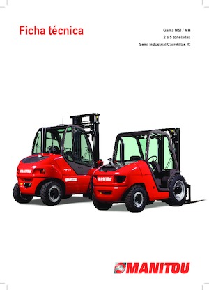 Позашляхові навантажувачі Manitou MSI 35 T