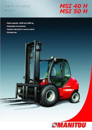 Позашляхові навантажувачі Manitou MSI 50 H