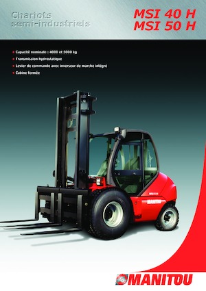 Позашляхові навантажувачі Manitou MSI 50 H