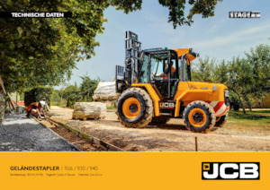 Позашляхові навантажувачі JCB 930-4